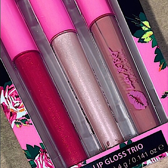 🆕HP🔥HTF/BETSEY JOHNSON COLORED LIPGLOSS PLUMPING&BEAUTIFUL QTY3 TRIO NWT&NIB!!! - Picture 6 of 10